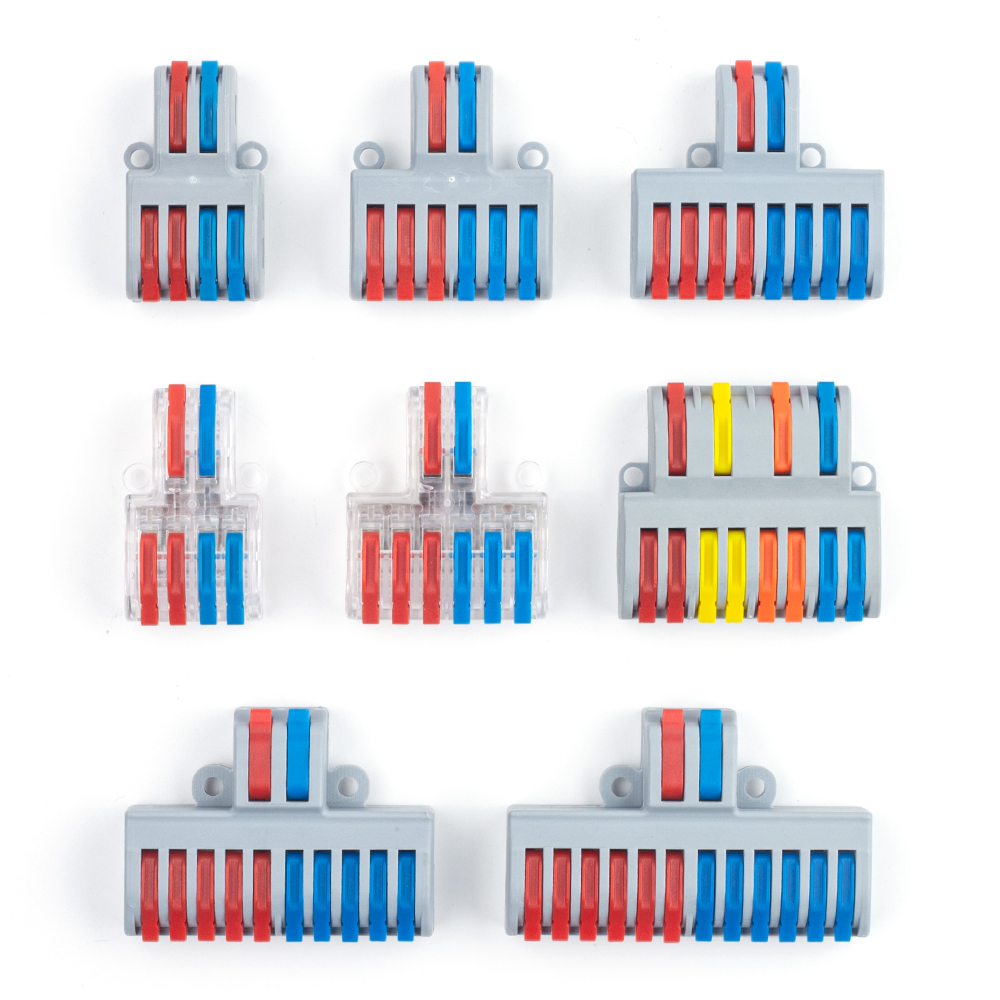 Threadless Push Pin - Konektor kawat cepat kabel listrik Universal