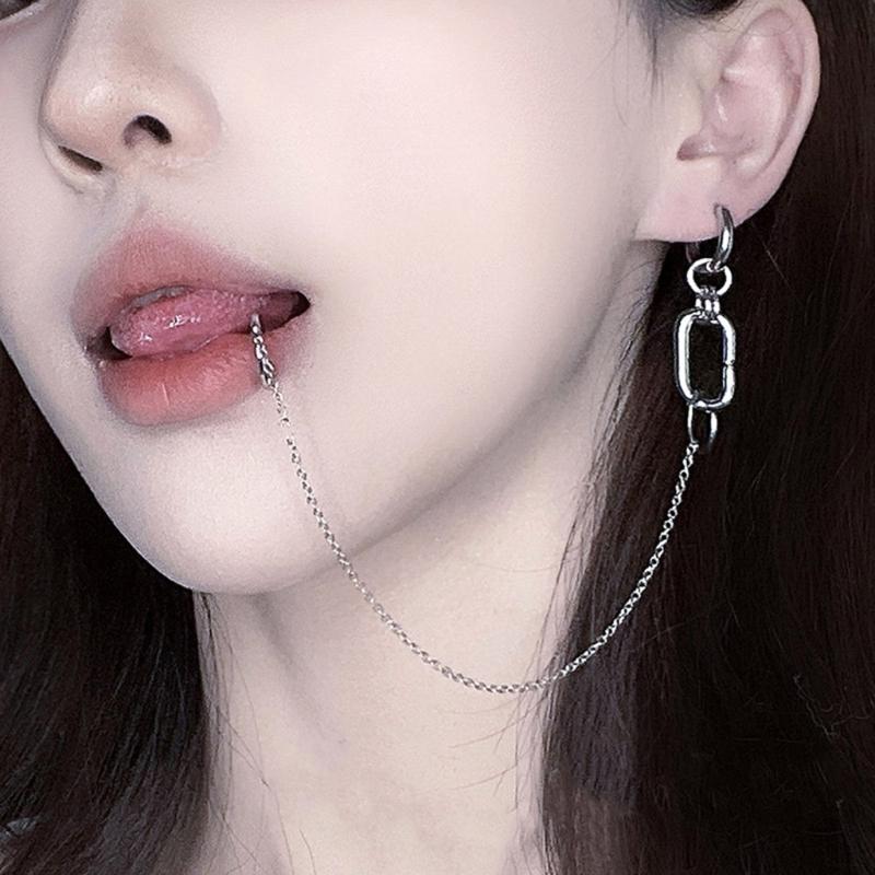 Body Jewelry Materials - A52E 1 Set Anting Klip Bibir