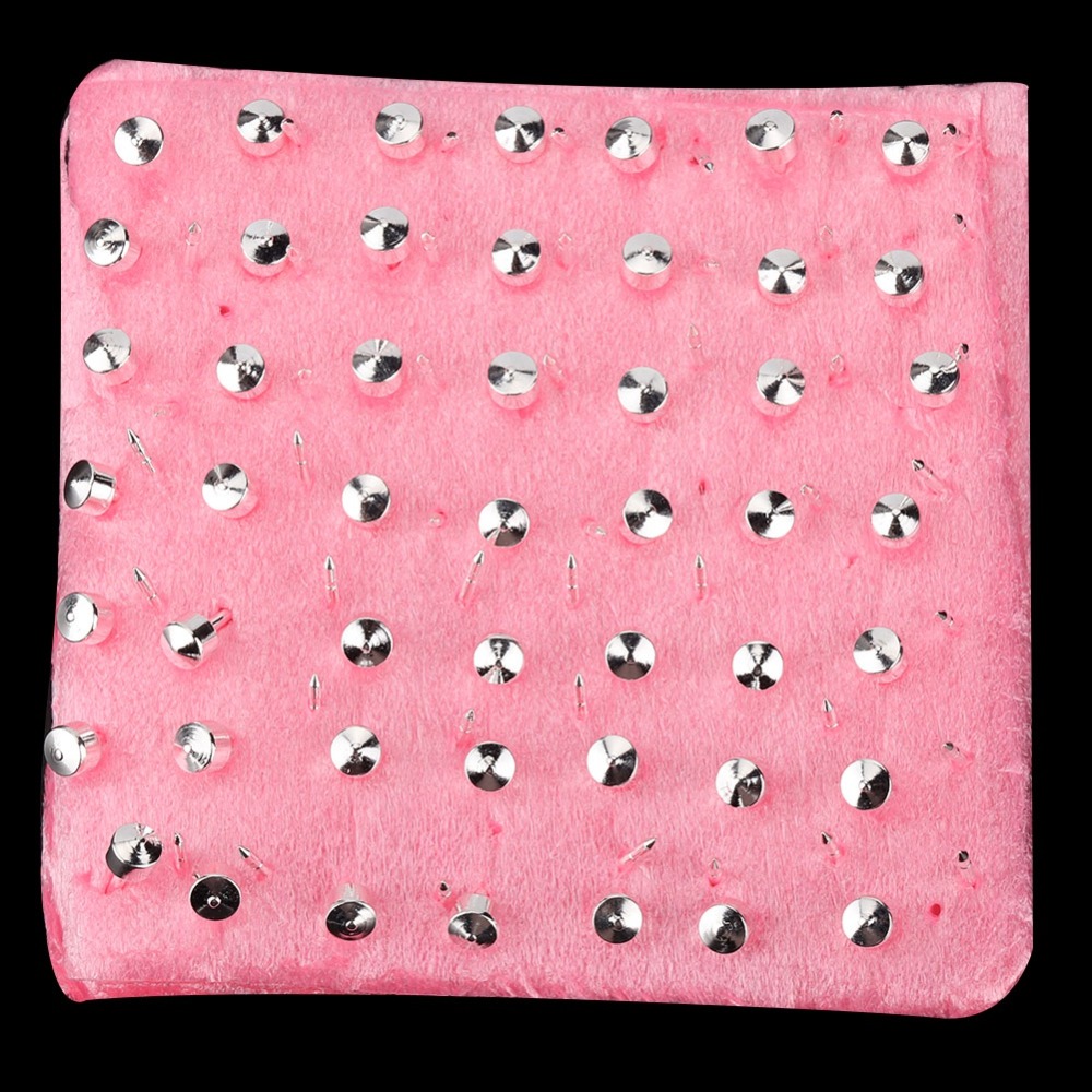 Body Jewelry Materials - 98pcs Anting Tusuk Profesional Warna Perak