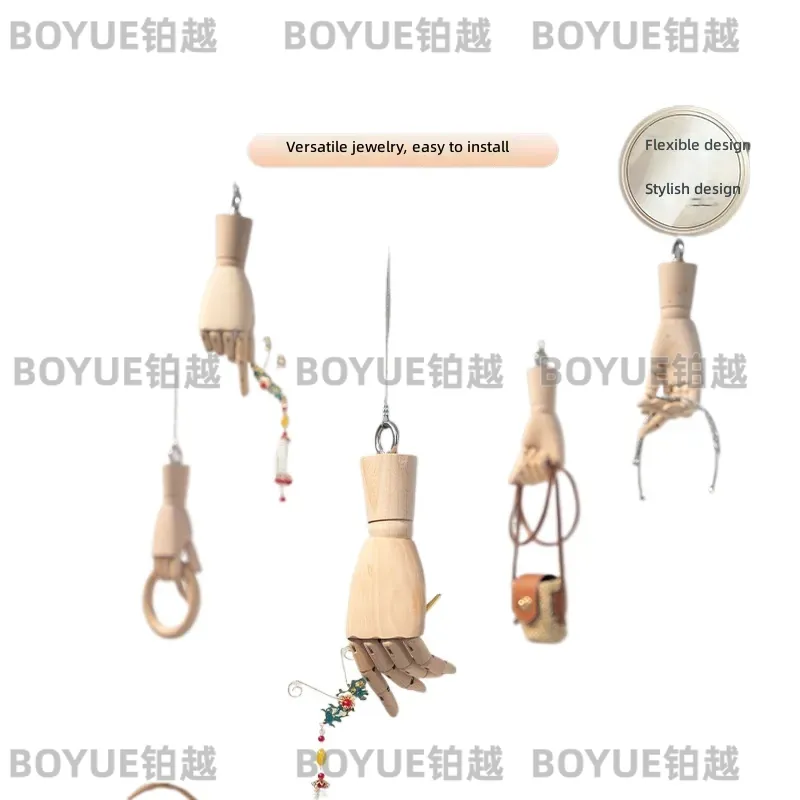Body Jewelry Store - Rak Pajangan Cincin Model Tangan dari