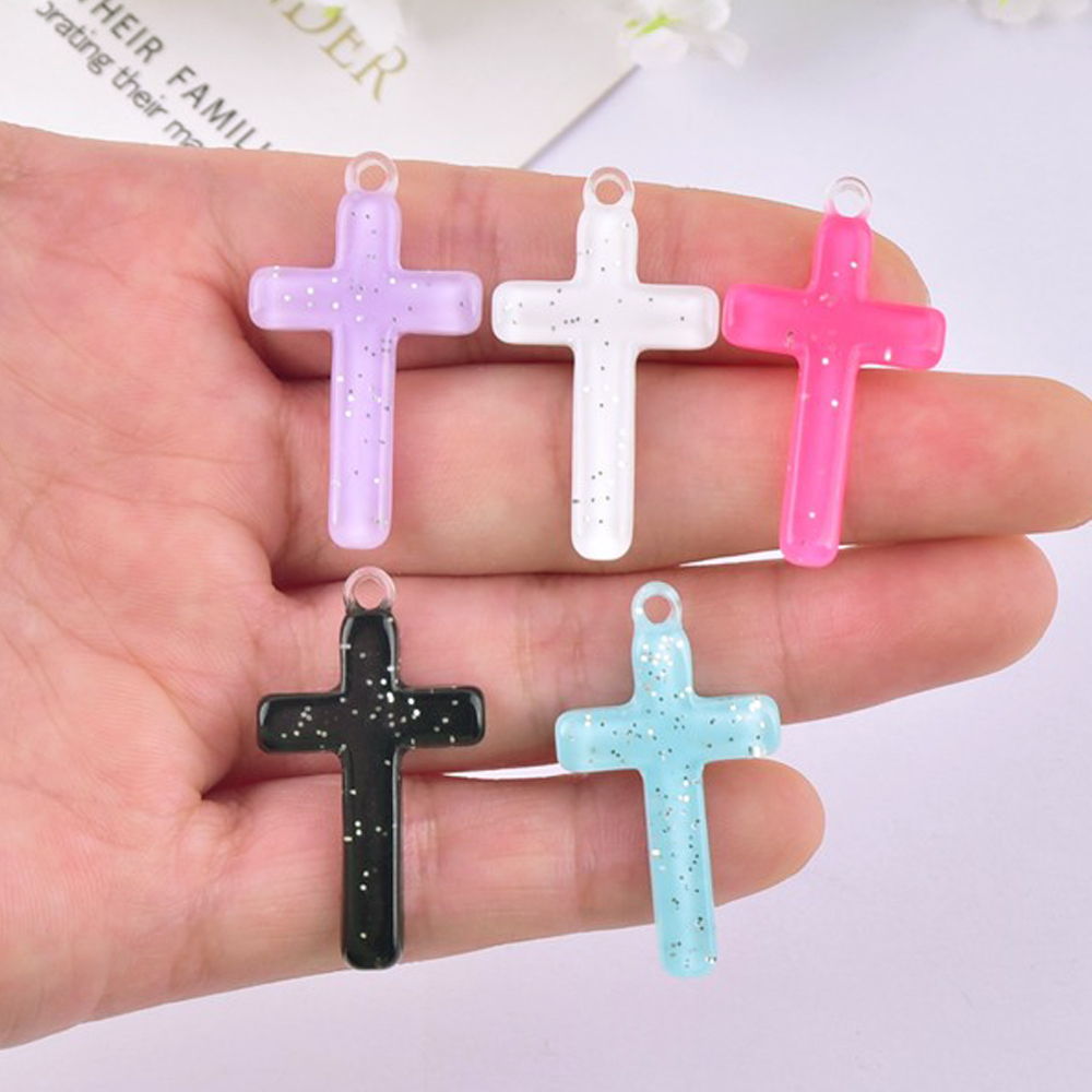 6 pcs liontin resin bentuk sal - Body Jewelry Y2K ulasan dan harga