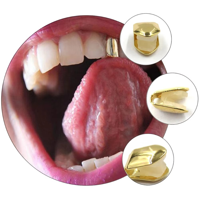 1/2/3 Buah Pelindung Gigi Mode - Body Jewelry Videos ulasan dan harga