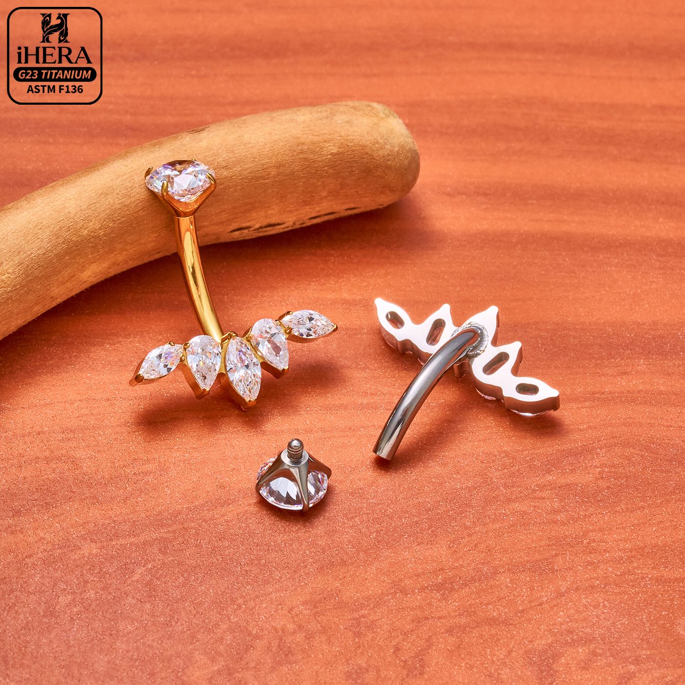 Set Tindik Klasik Basic G23 Ti - Rook Curved Barbell ulasan dan harga