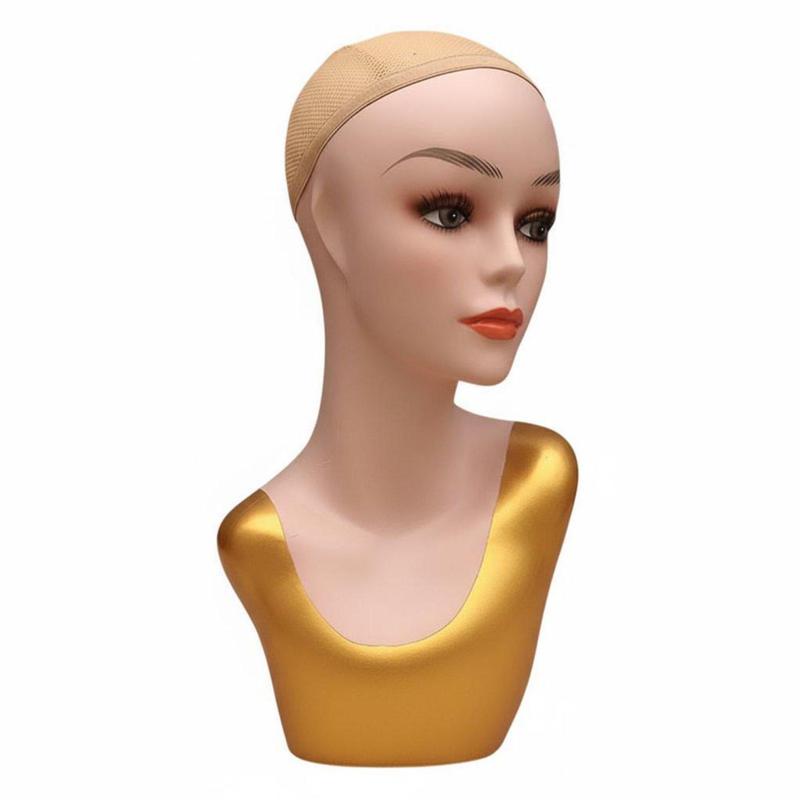 Kepala Manekin Wanita Elegan d - Body Jewelry Store ulasan dan harga