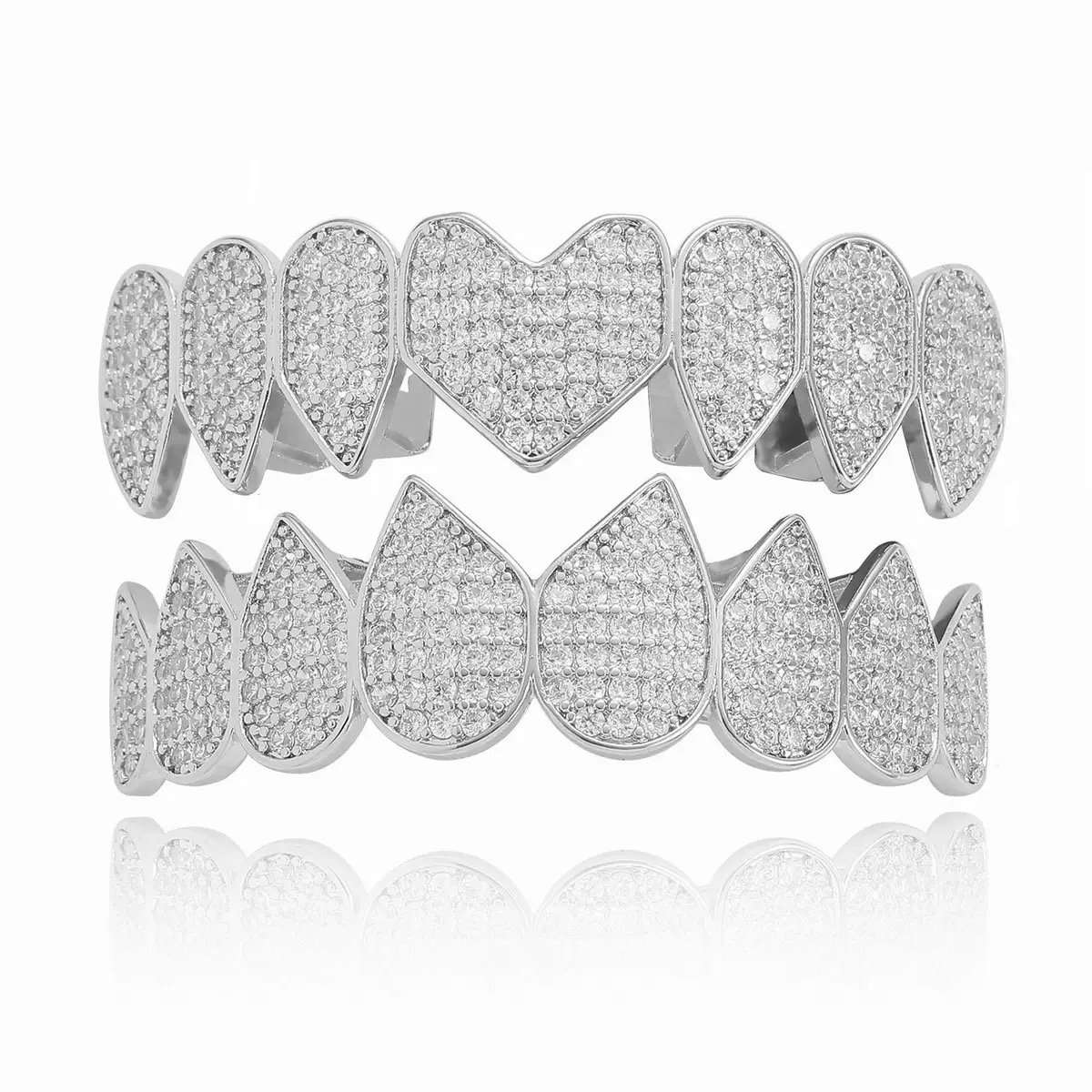 Hiphop Rock Iced Out 5A Zirkon - Body Jewelry Materials ulasan dan harga