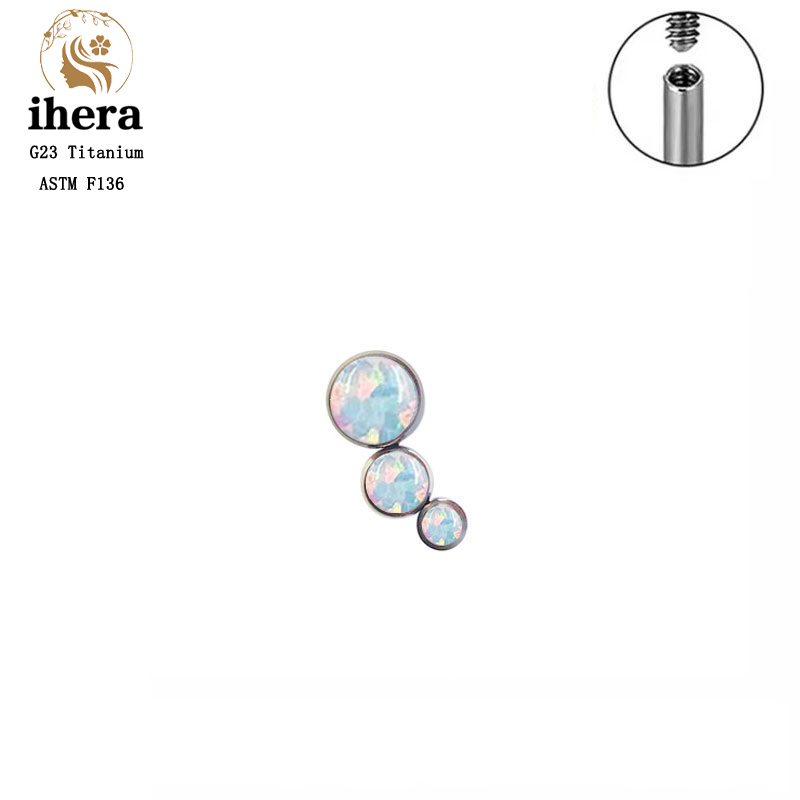 Anting-anting stud zircon bula - Body Jewelry Labret ulasan dan harga