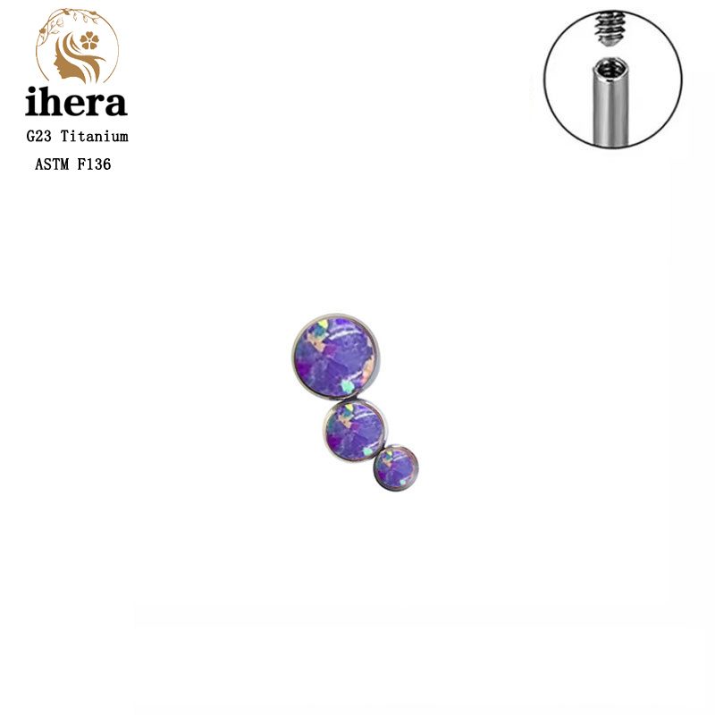 Anting-anting stud zircon bula - Body Jewelry Labret ulasan dan harga