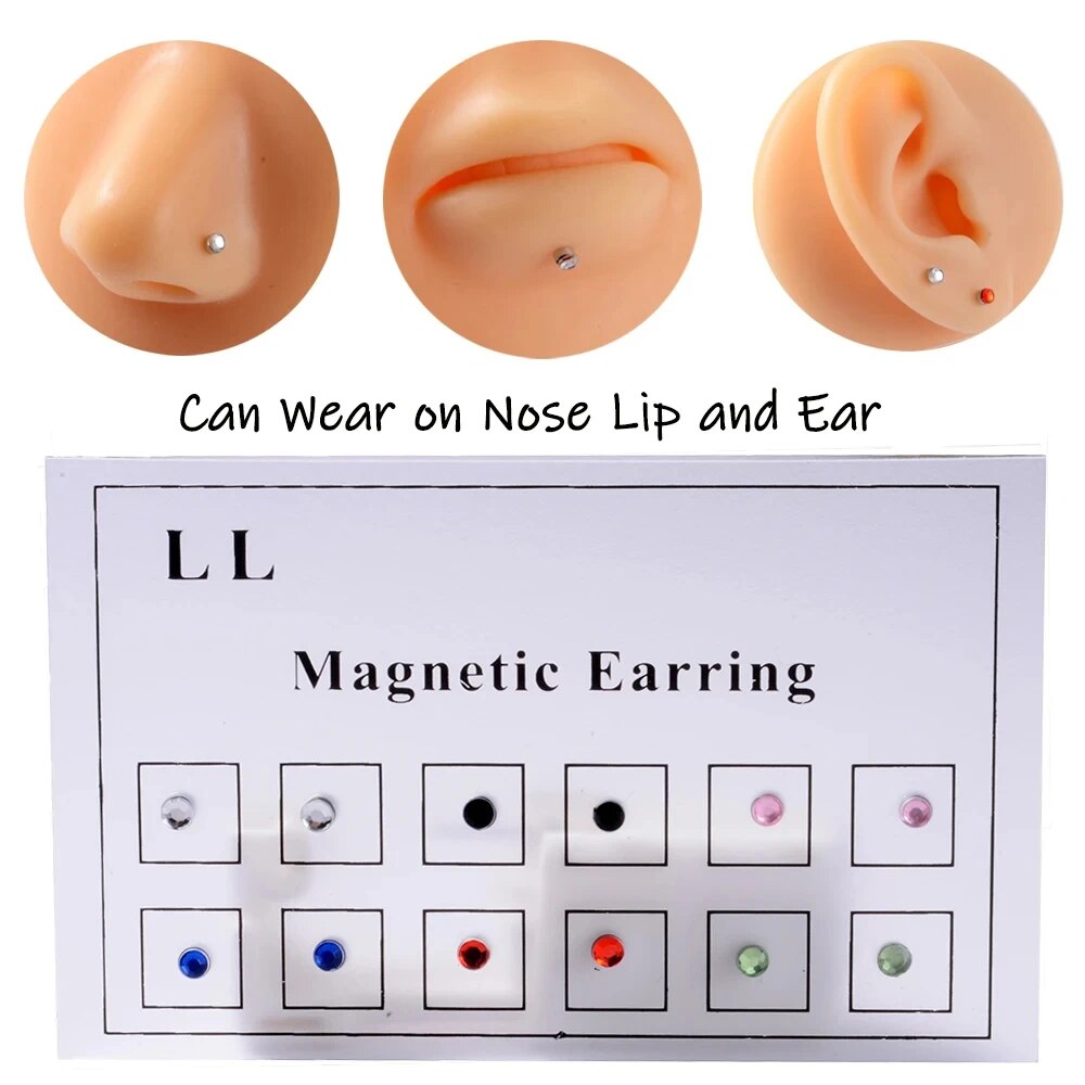 12 buah/kartu palsu penipu Mag - Body Jewelry Labret ulasan dan harga