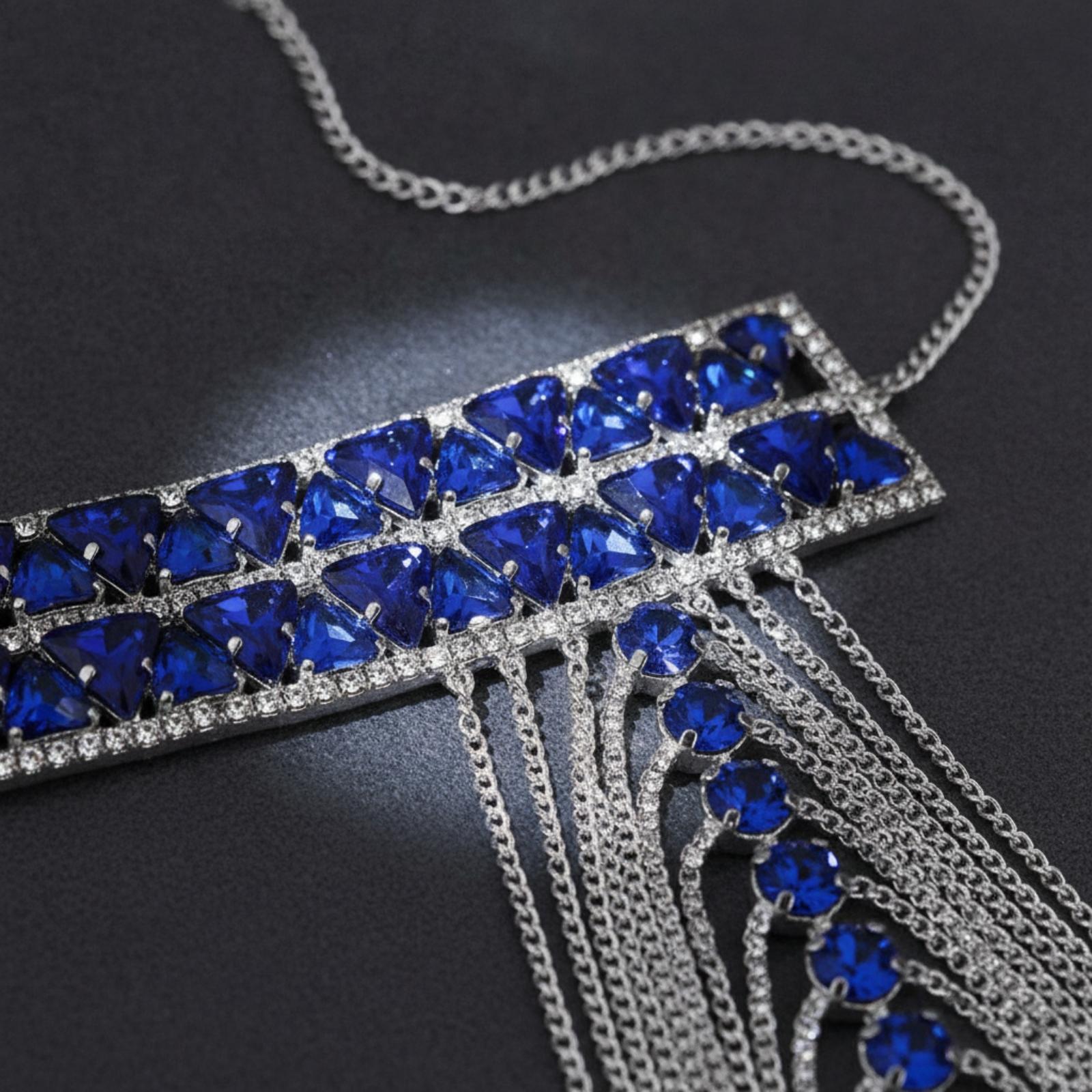 Rantai bahu wanita yang elegan - Body Jewelry Materials ulasan dan harga