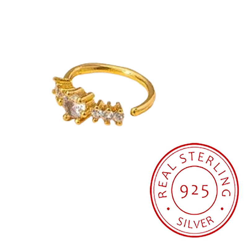 Cincin Hidung Kuning Perak S92 - Body Jewelry Materials ulasan dan harga