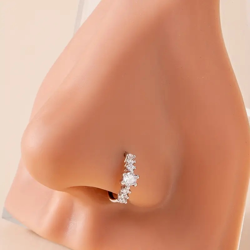 Cincin Hidung Kuning Perak S92 - Body Jewelry Materials ulasan dan harga
