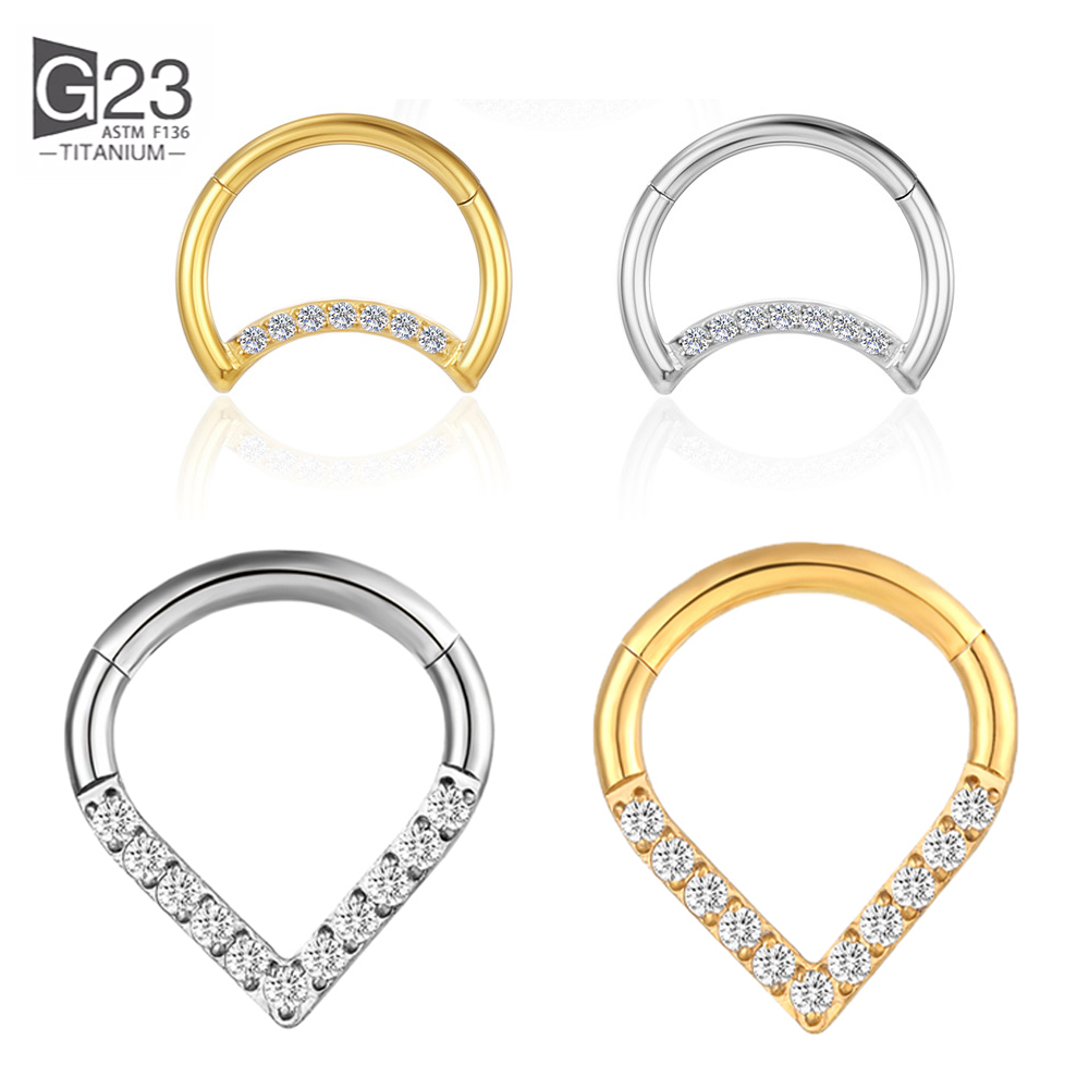 F136 Anting-Anting Helix Tulan - Body Jewelry Labret ulasan dan harga