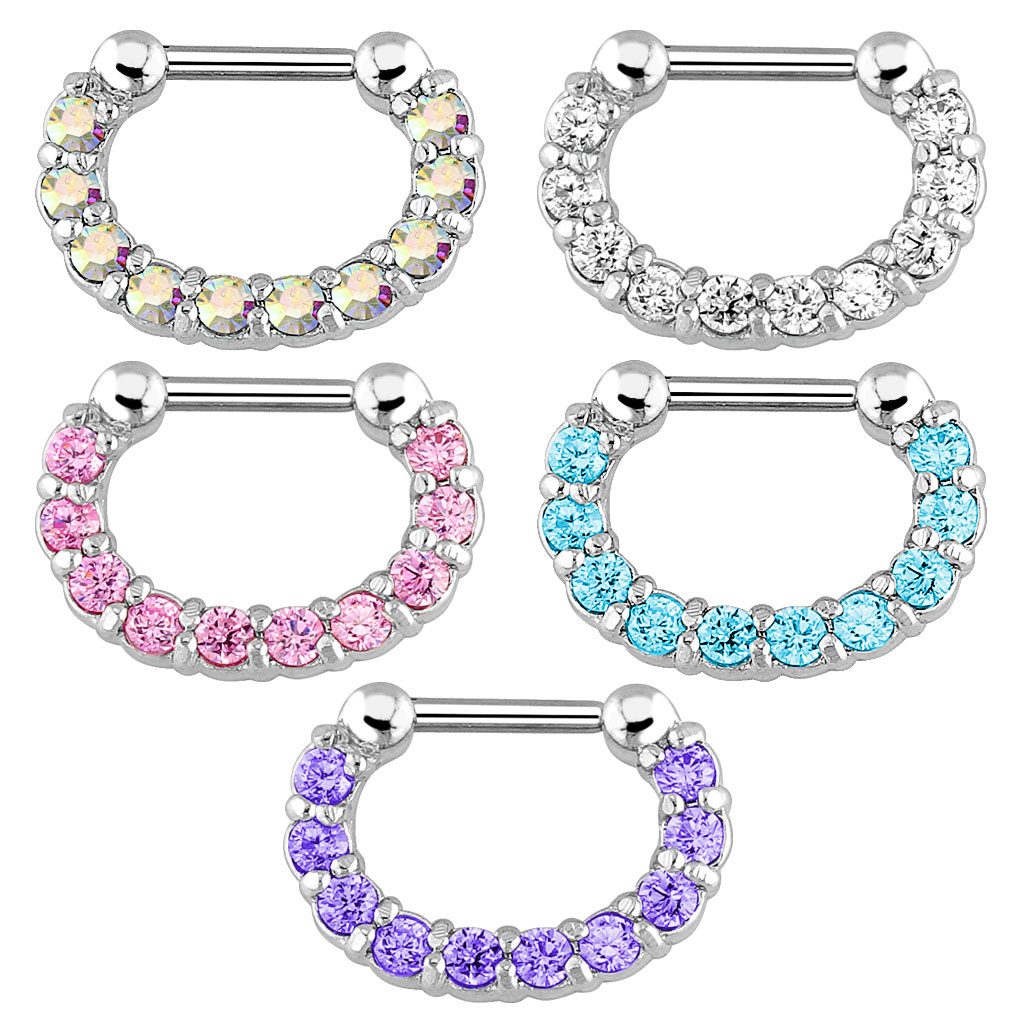1 buah Cincin Septum Hidung Mo - Body Jewelry Nose Ring ulasan dan harga