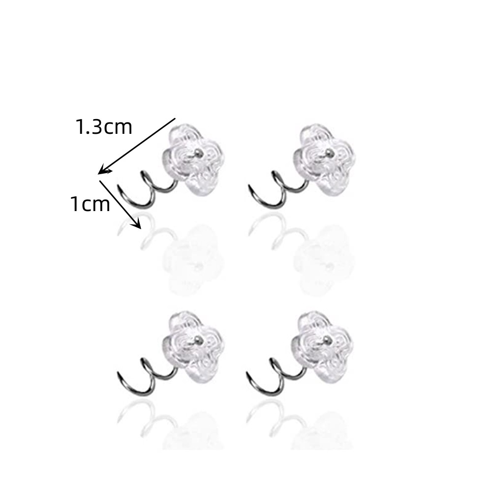 20/40/50 buah pin putar bening - Threadless Push Pin ulasan dan harga