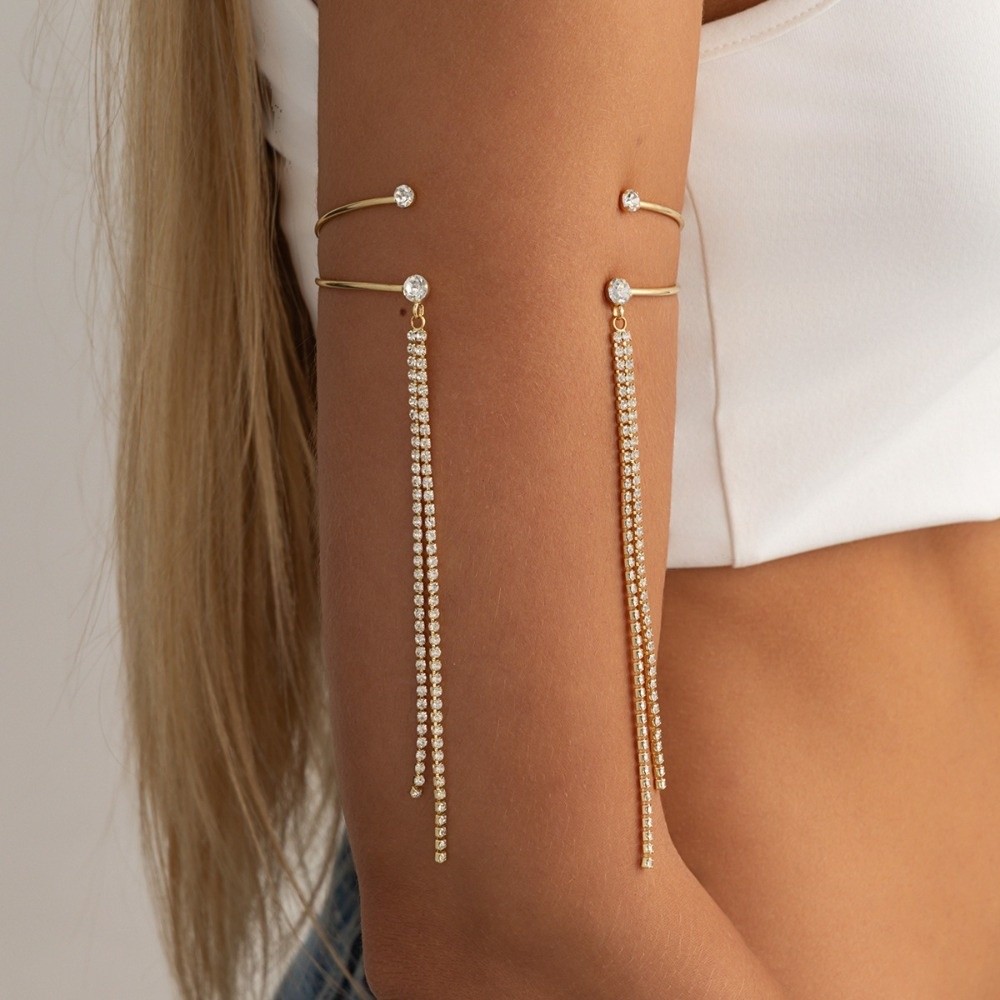 Gelang Manset Lengan Gaya Y2K  - Body Jewelry Y2K ulasan dan harga