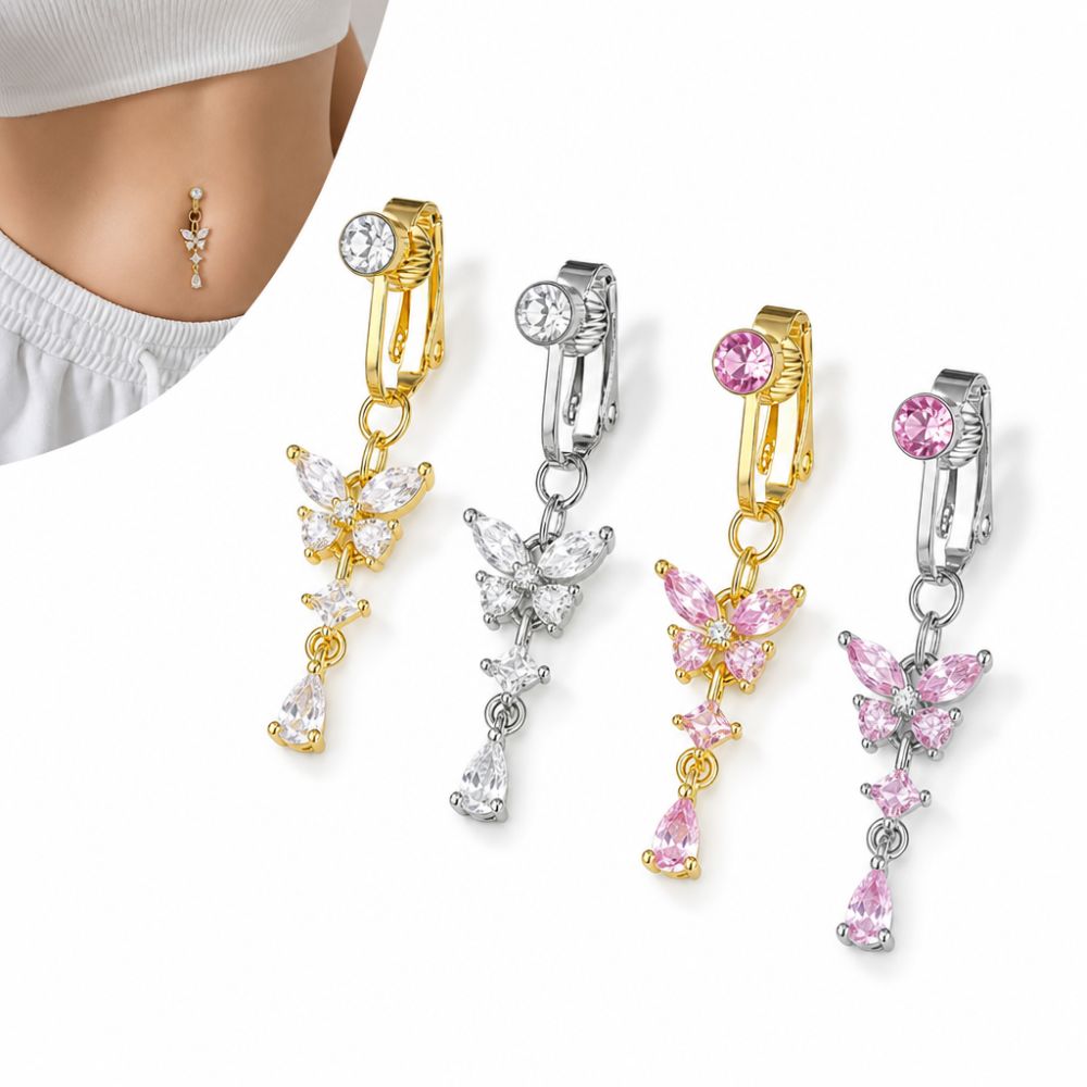 Cincin Palsu untuk Pusar denga - Body Jewelry Materials ulasan dan harga
