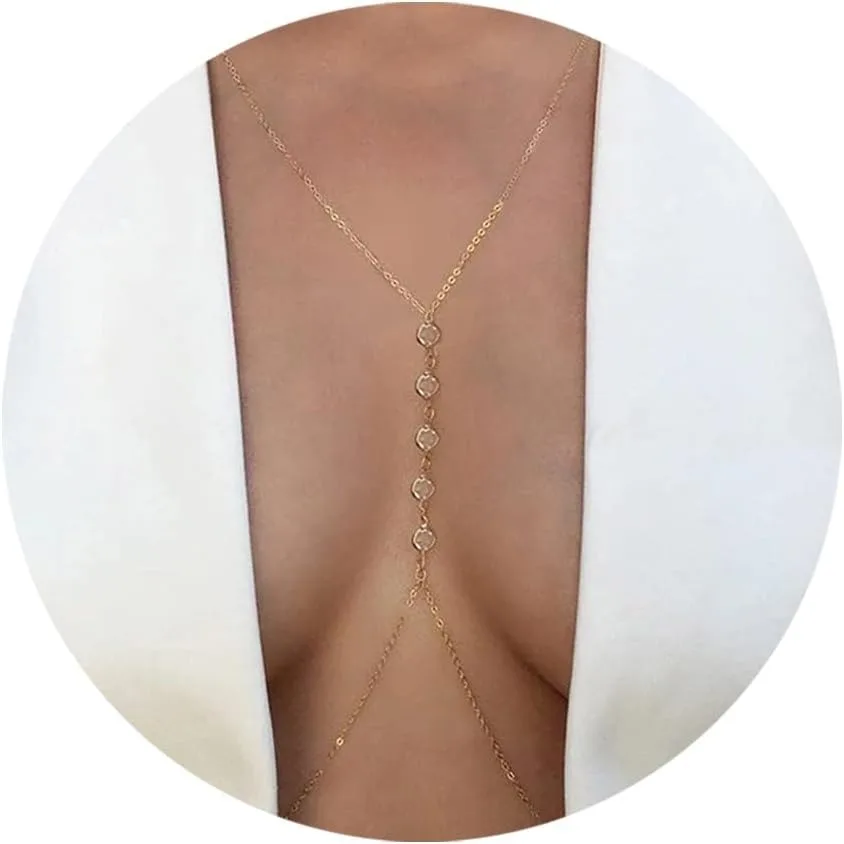 Rantai Pinggang Perut Kristal  - Body Jewelry Chains ulasan dan harga