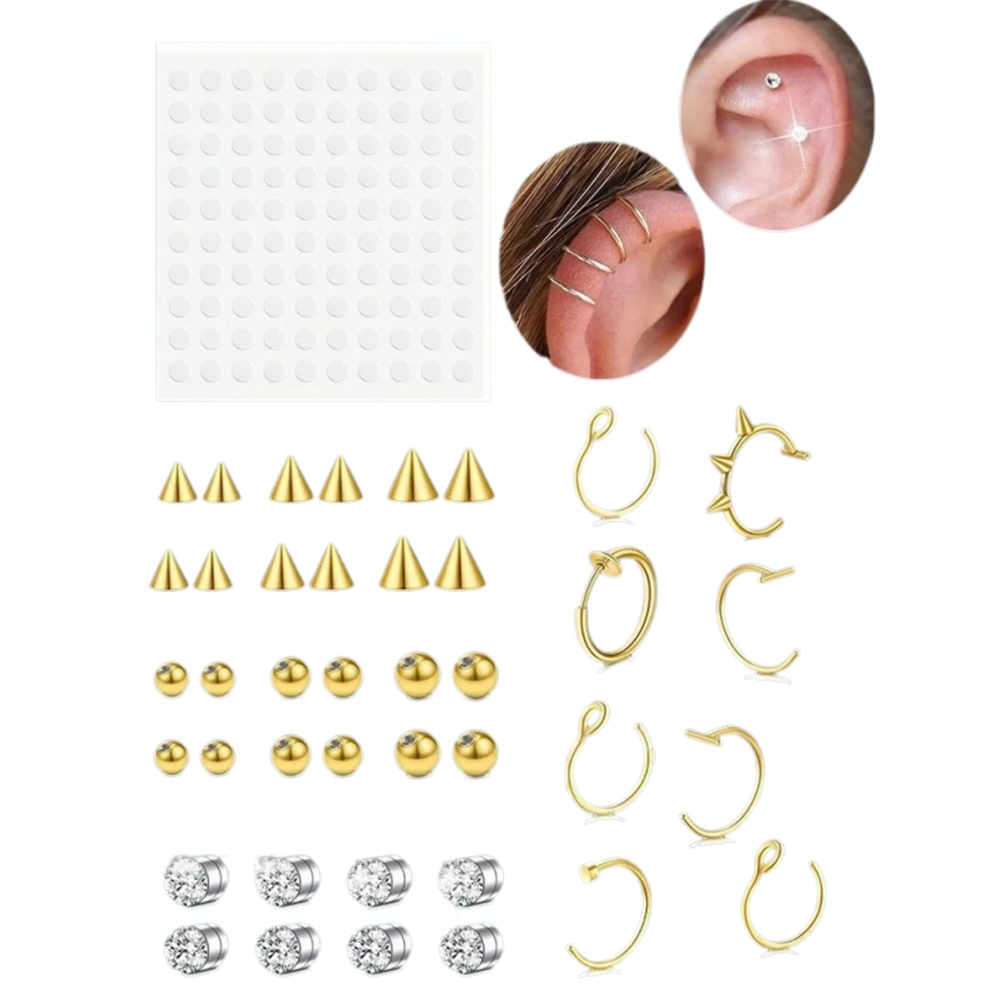 Cincin Hidung Palsu, Septum Pa - Body Jewelry Nose Ring ulasan dan harga