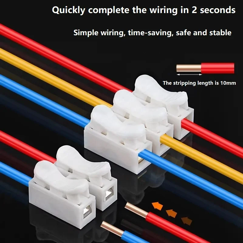50 Buah Konektor Kabel Cepat C - Threadless Push Pin ulasan dan harga