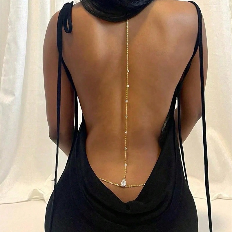 Kalung Pinggang Perut Rantai T - Body Jewelry Helix ulasan dan harga