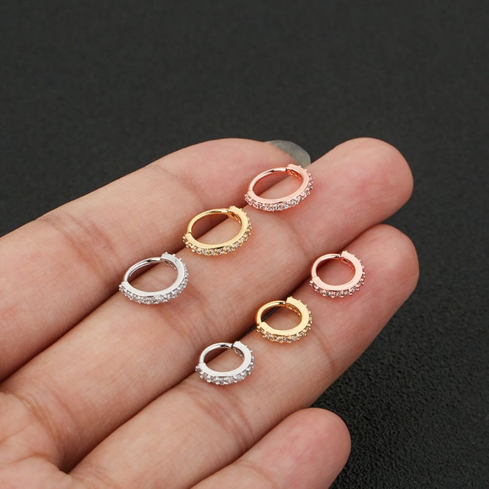 Cincin Hidung Berbentuk Kubus  - Body Jewelry Europe ulasan dan harga