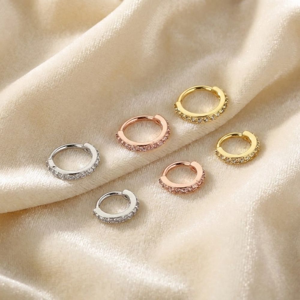 Cincin Hidung Berbentuk Kubus  - Body Jewelry Europe ulasan dan harga
