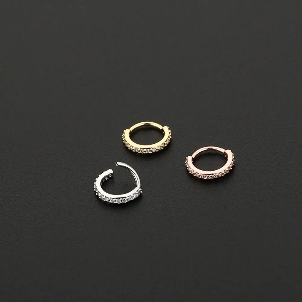 Cincin Hidung Zirkon Kubik Bul - Body Jewelry Europe ulasan dan harga