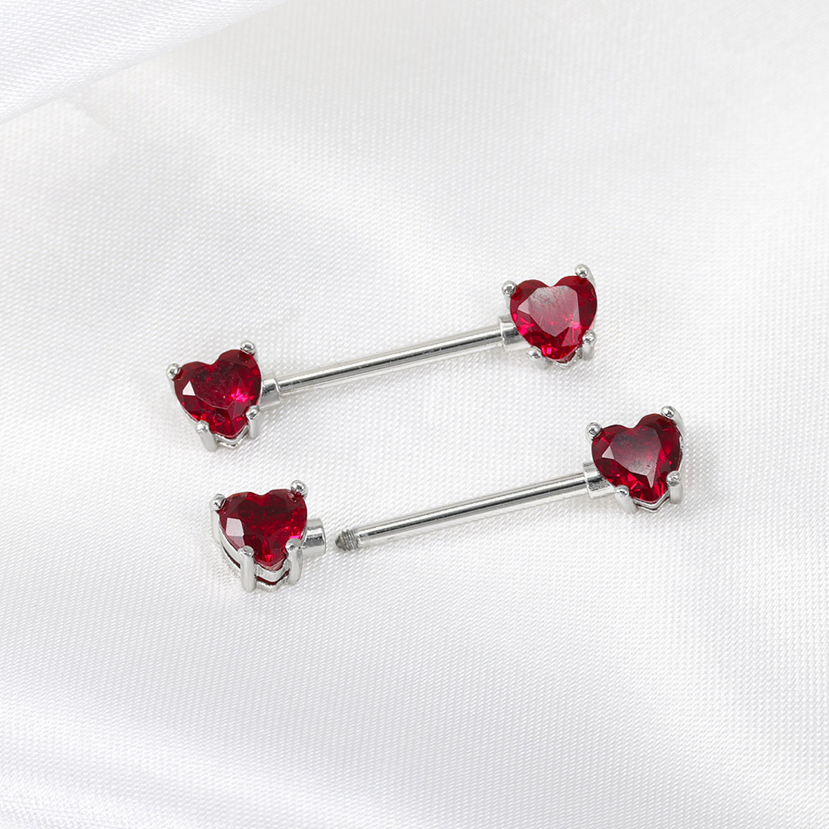 6 pcs Cincin Tindik Puting Ber - Rook Curved Barbell ulasan dan harga