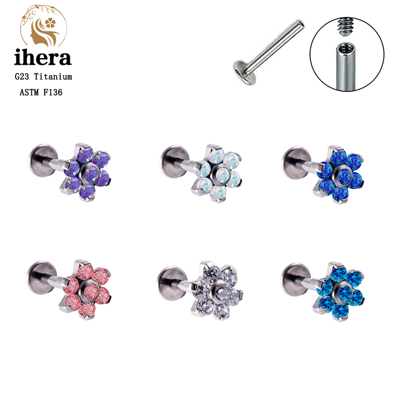 Anting-anting tusuk titanium G - Body Jewelry Labret ulasan dan harga