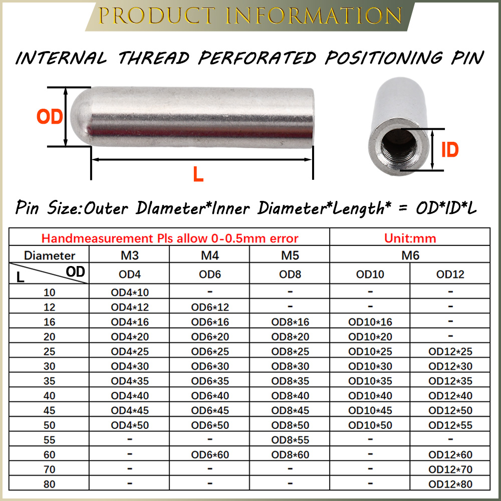 M3 M4 M5 M6 304 baja nirkarat  - Threadless Push Pin ulasan dan harga